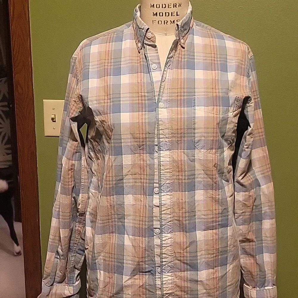 J. Crew Med. Slim 100% cotton